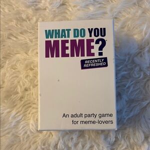 What Do You Meme? Adult Party Game for Meme-Lovers NWOT
